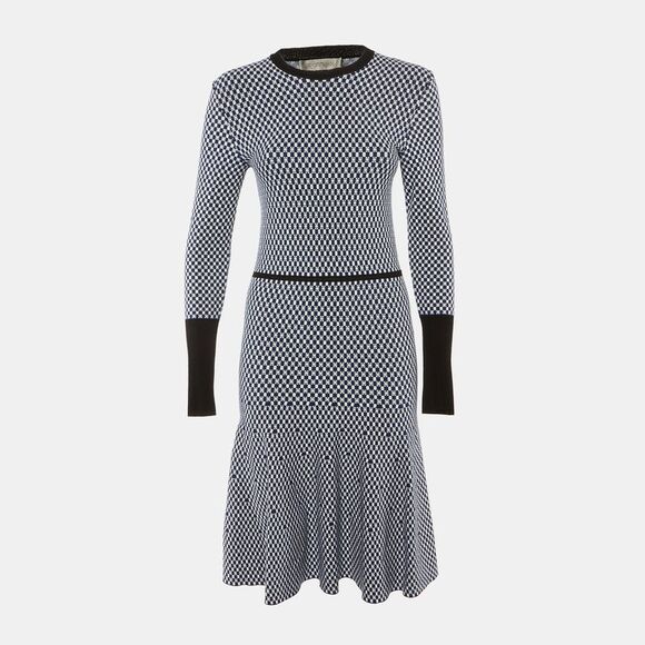 princess polly baby blue dress Sister Jane Flock Check Midi Dress